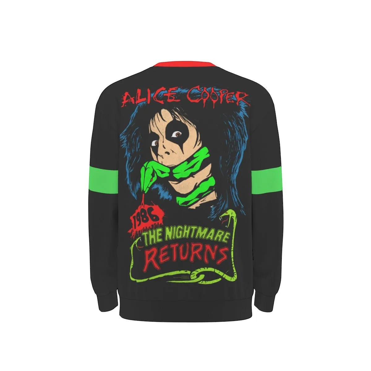 Alice Cooper Nightmare Drop Shoulder Sweatshirt