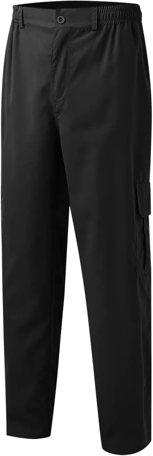 Big and Tall Cargo Pants for Men Sweatpants for Men Bottom Drawstring Baggy Joggers Men's Tactical Cargo Joggers Pant