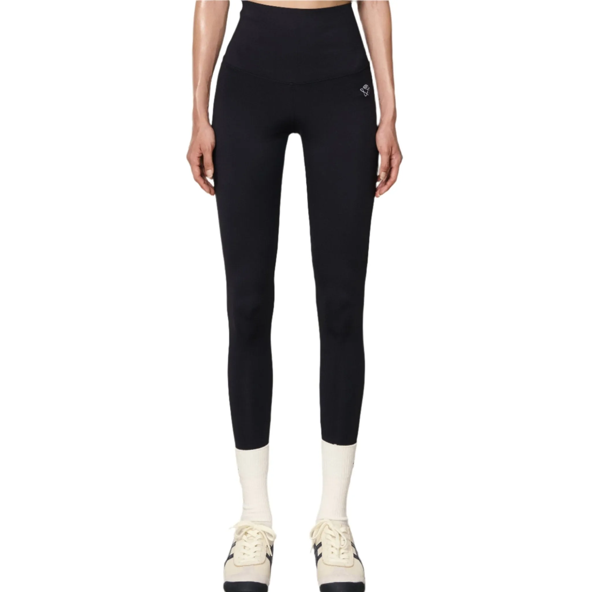 Black Freedom Shark Legging Pants