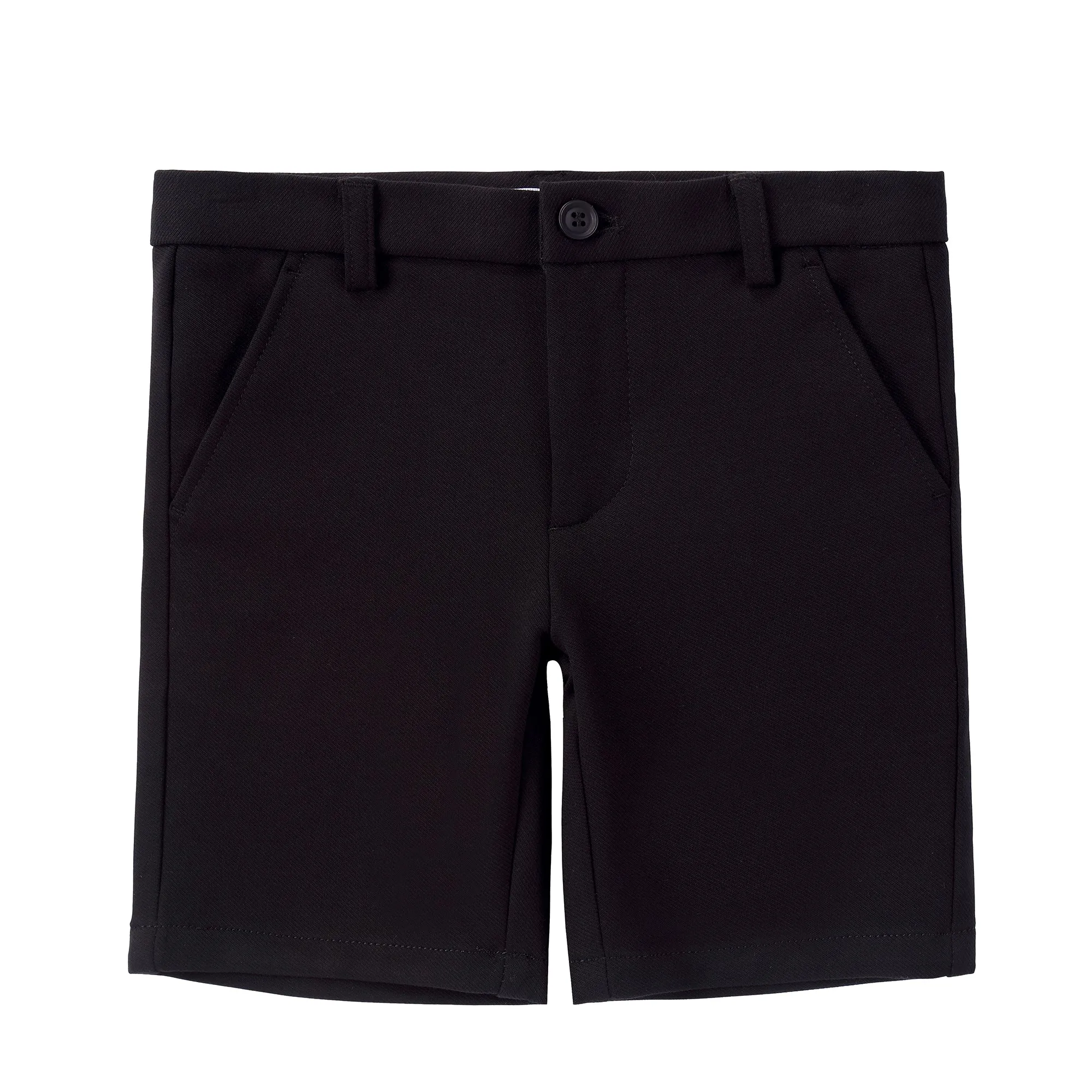 Black Stretch Shorts (Matches Blazer)