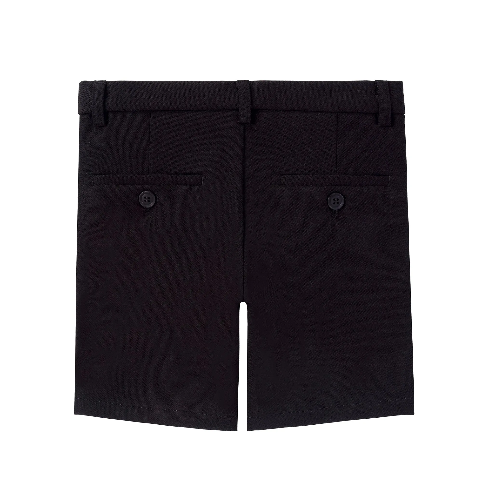 Black Stretch Shorts (Matches Blazer)
