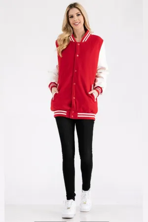 Boyfriend OverSize Letteman Jacket