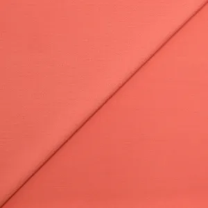 Crêpe de polyester corail