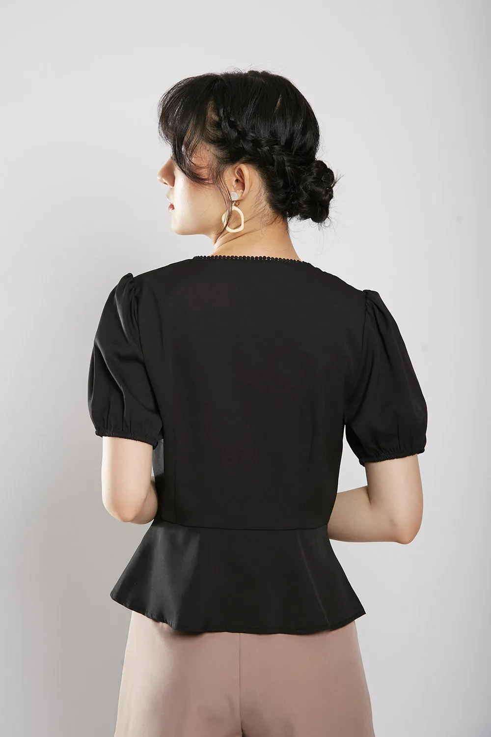 Felizia Blouse in Black