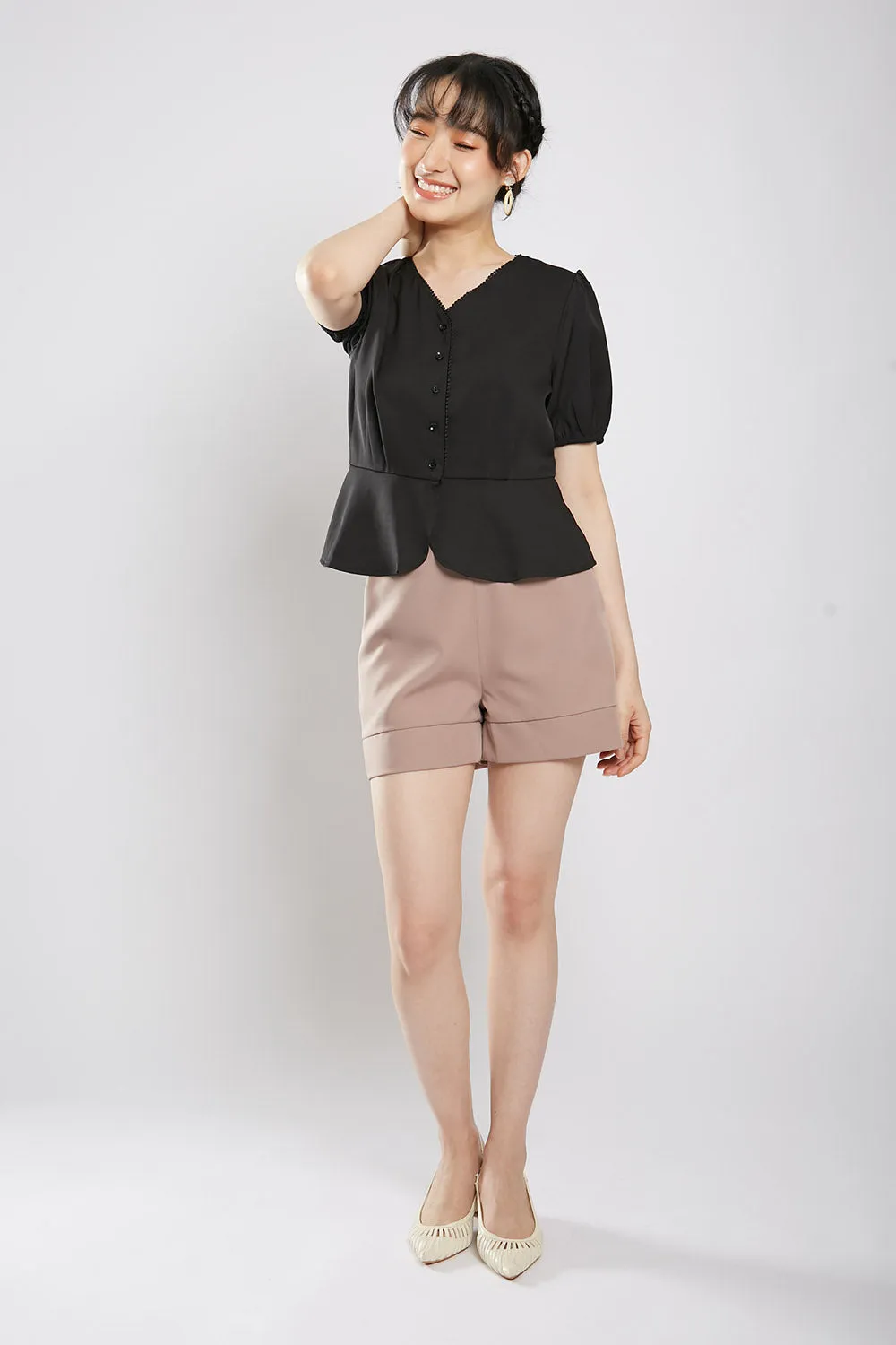 Felizia Blouse in Black