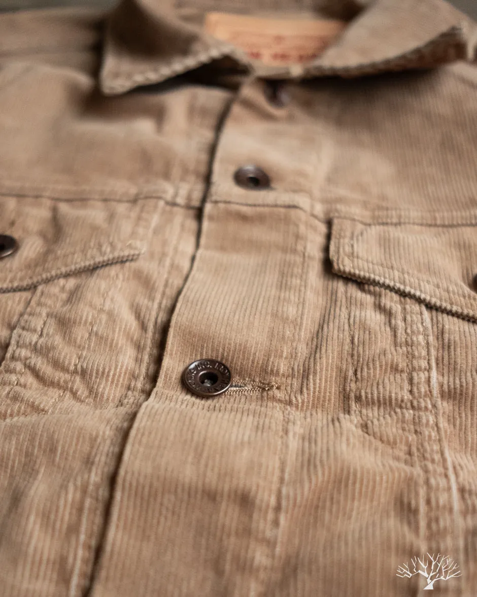 IHJ-69 - 14W Corduroy Modified Type III Jacket - Khaki
