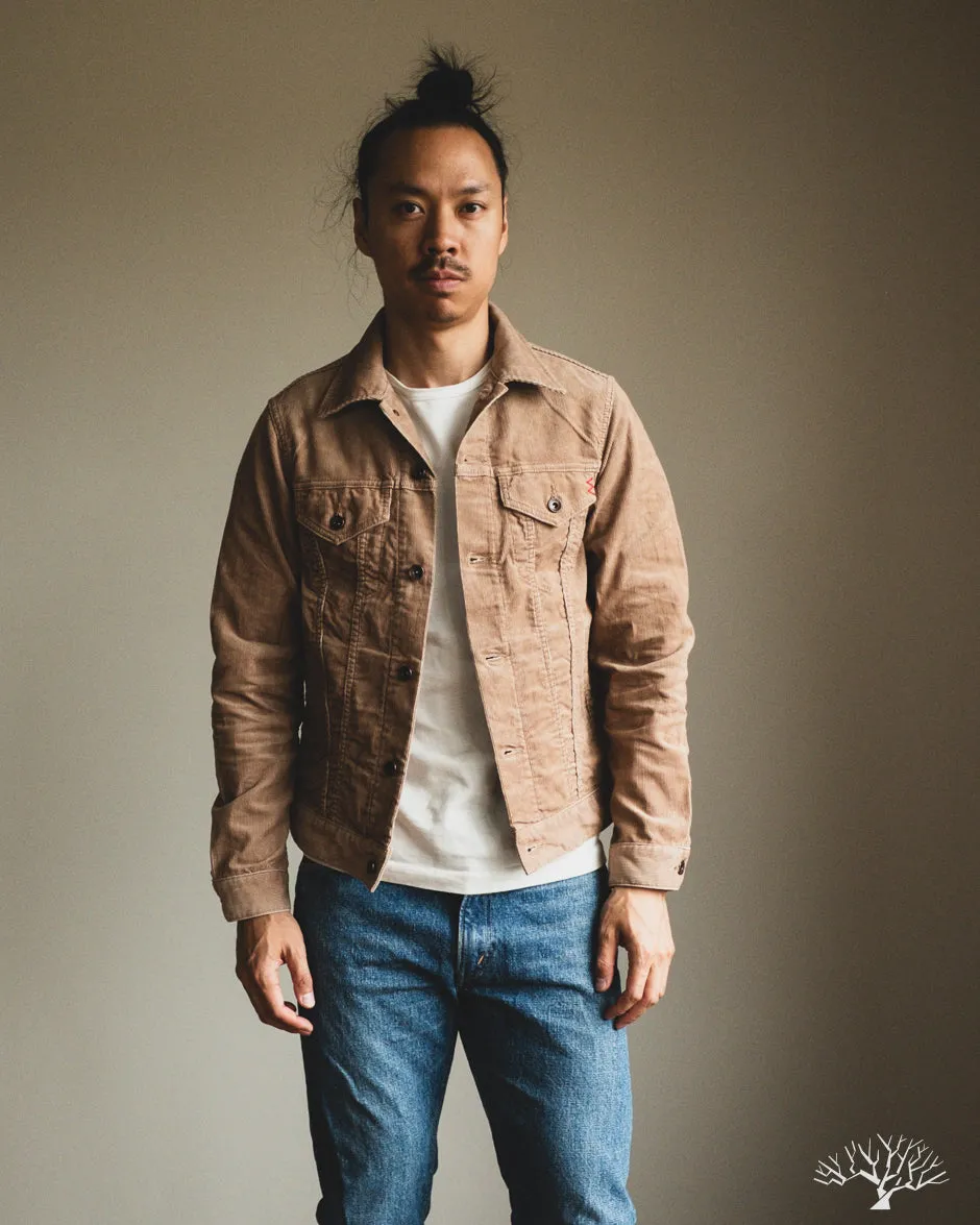 IHJ-69 - 14W Corduroy Modified Type III Jacket - Khaki