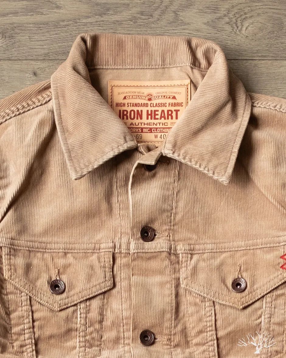 IHJ-69 - 14W Corduroy Modified Type III Jacket - Khaki