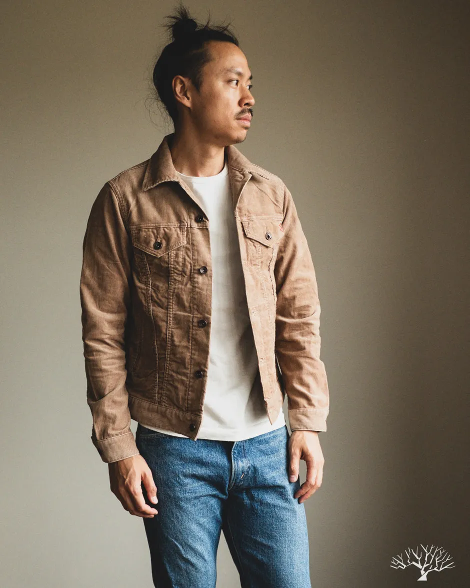 IHJ-69 - 14W Corduroy Modified Type III Jacket - Khaki