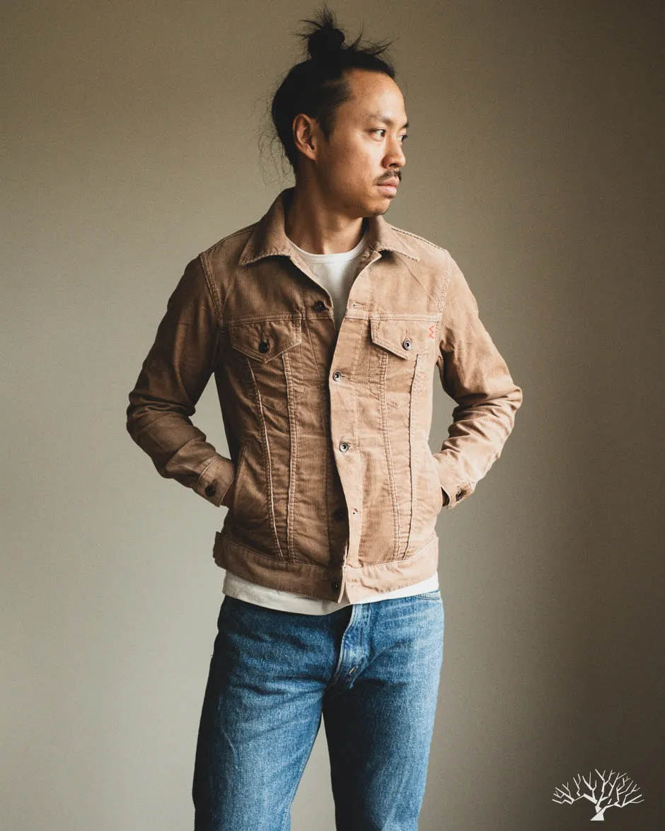 IHJ-69 - 14W Corduroy Modified Type III Jacket - Khaki