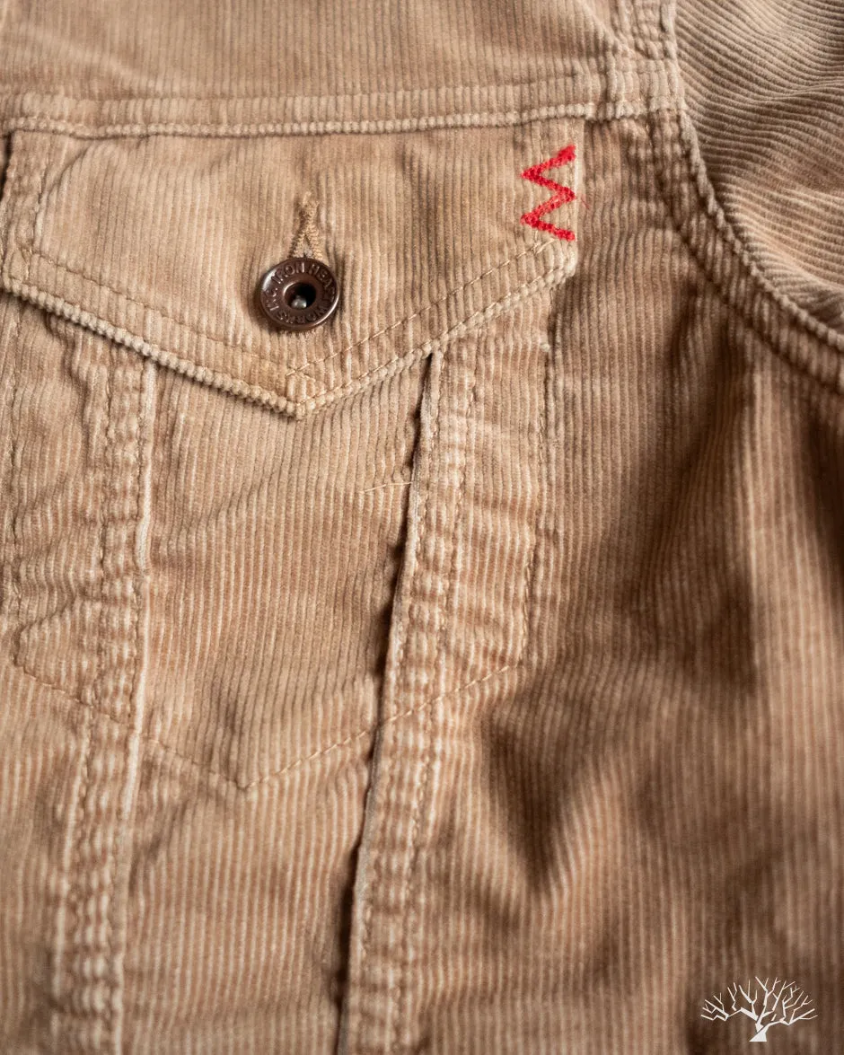 IHJ-69 - 14W Corduroy Modified Type III Jacket - Khaki