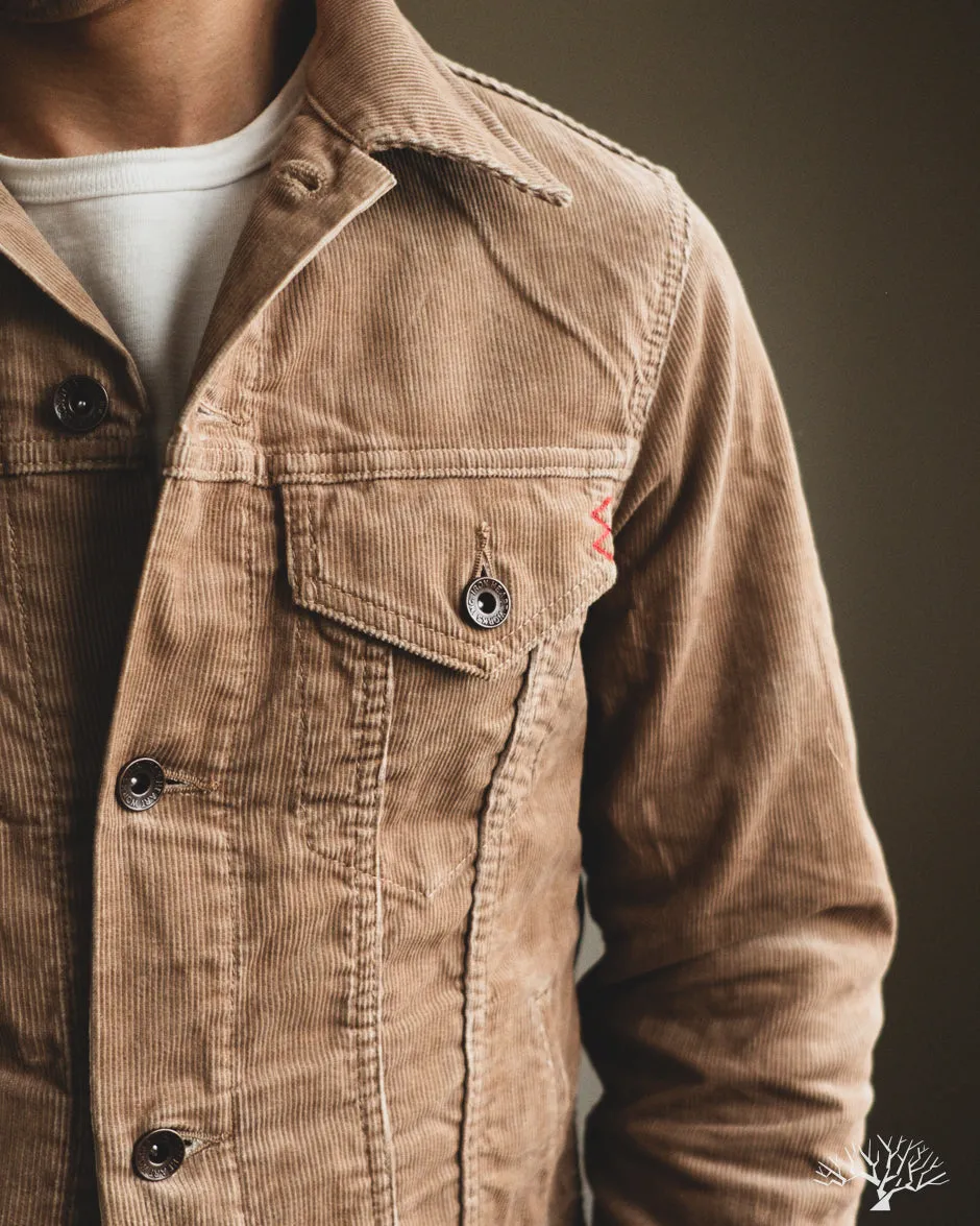 IHJ-69 - 14W Corduroy Modified Type III Jacket - Khaki