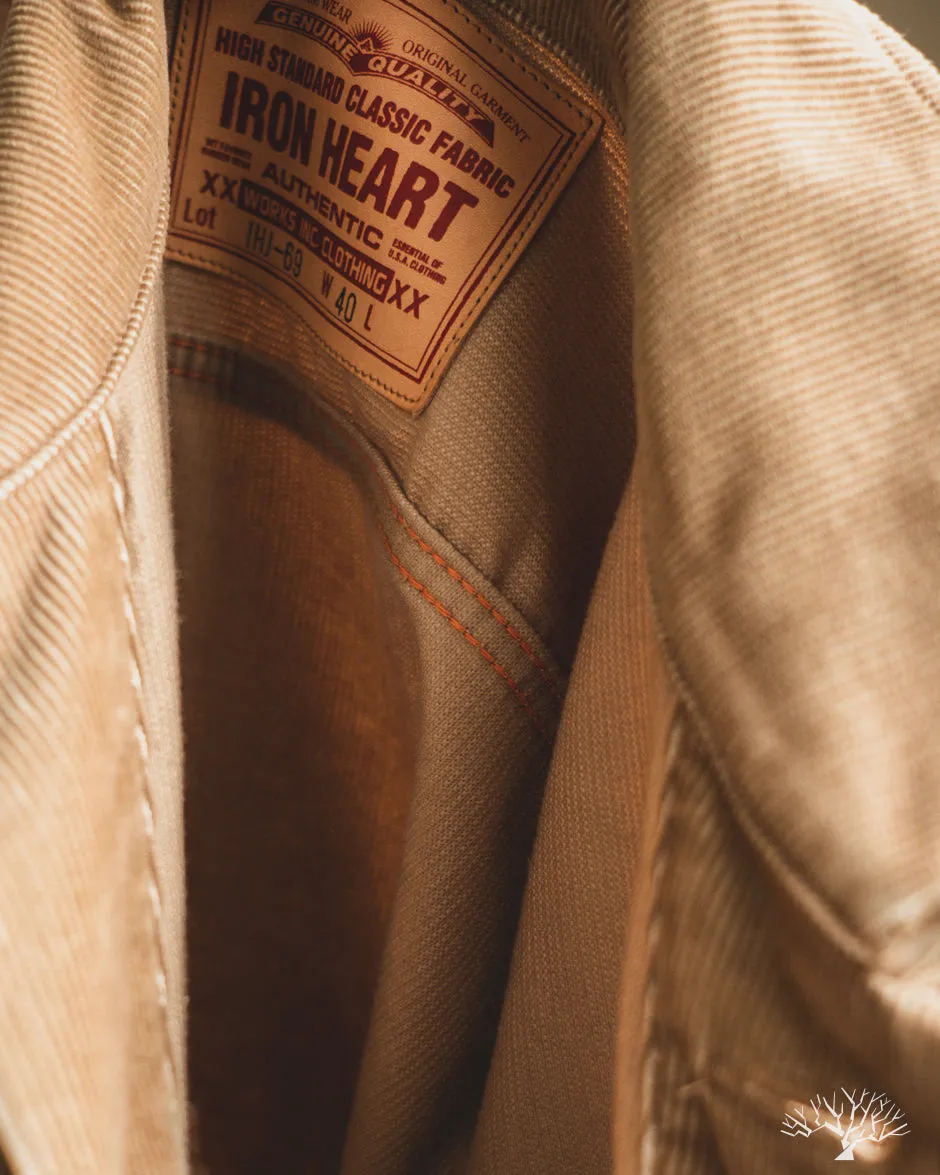 IHJ-69 - 14W Corduroy Modified Type III Jacket - Khaki