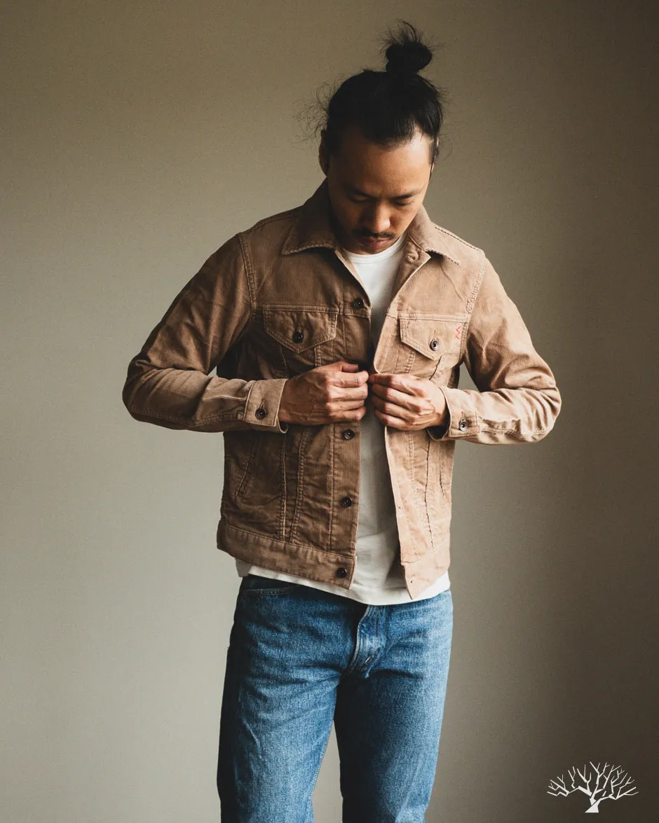 IHJ-69 - 14W Corduroy Modified Type III Jacket - Khaki