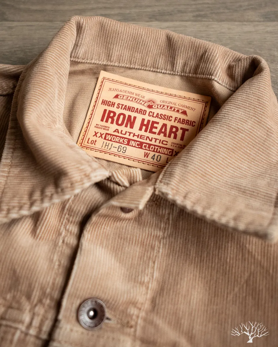 IHJ-69 - 14W Corduroy Modified Type III Jacket - Khaki