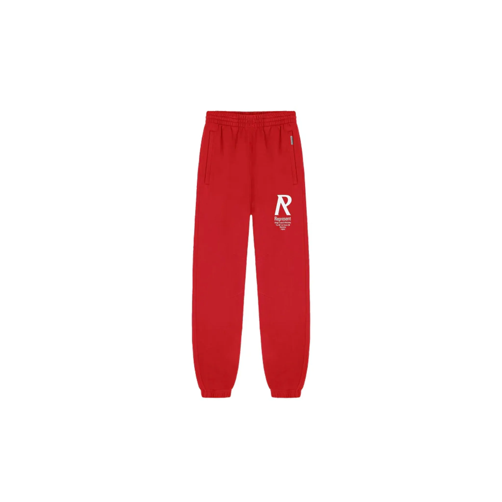 Represent Initial Relaxed Sweatpants Racing Red
