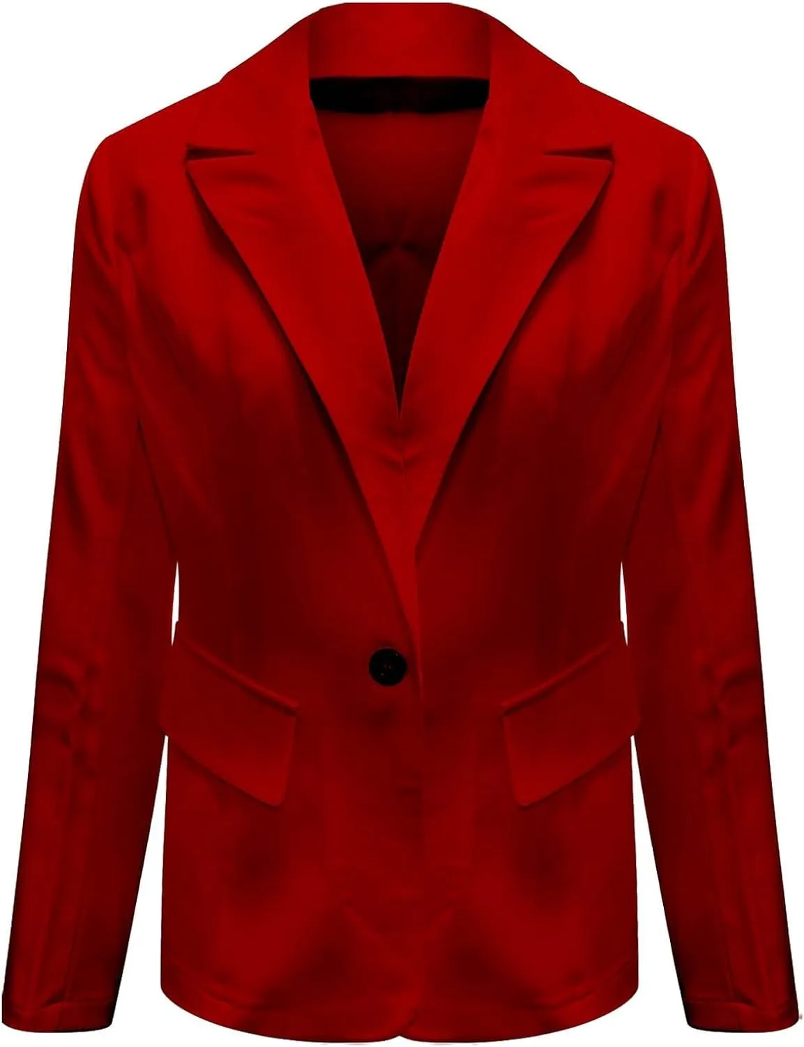 Womens Business Casual Blazer Summer Cardigan Lapel Button Down Solid Suit Jacket with Lined Office Work Clothes 2025